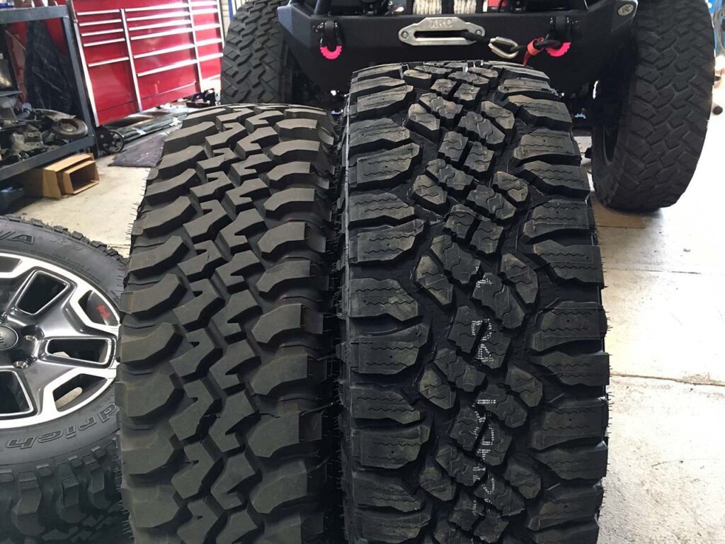 Goodyear Duratrac 315 70R17 Tires Installation Jeepfan