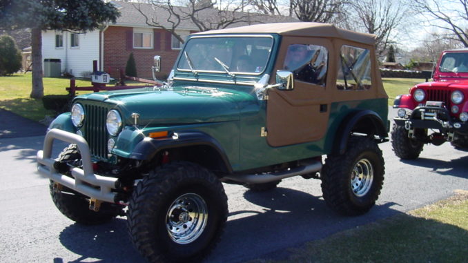 Total restoration of a 1984 CJ-7 from rust to fiberglass, new engine ...