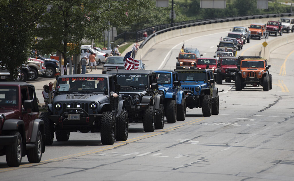 Bantam Jeep Heritage Festival Parade Record Official