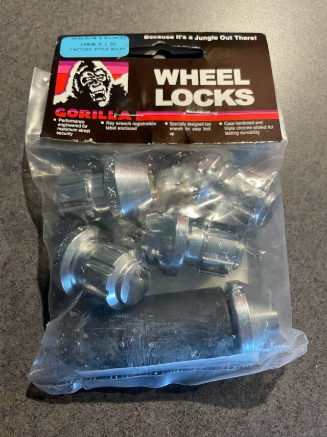 Gorilla Wheel Locks for the Wrangler JL